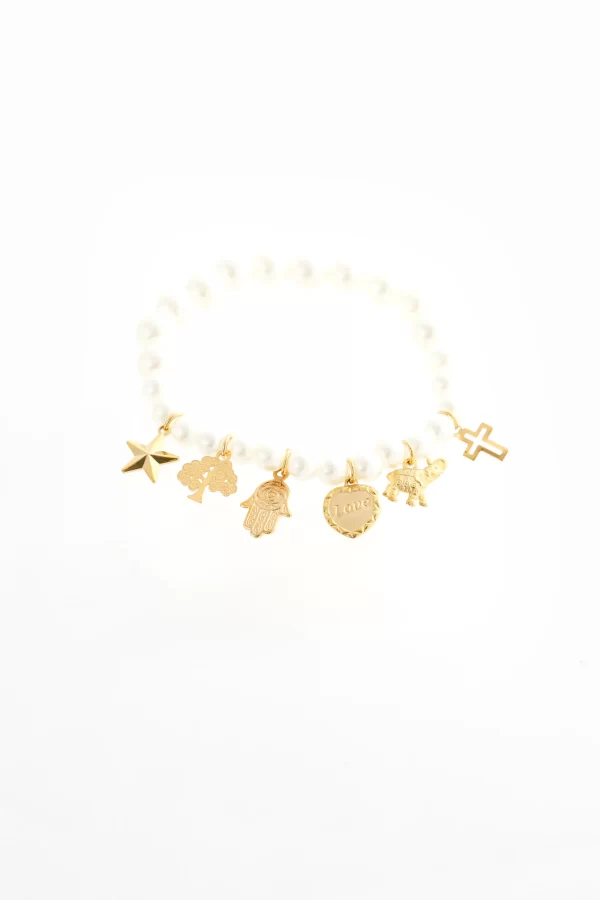 Pulseras doradas en baño de oro 24k y dije. Marca Brazz by Roel, con Roel Joyas puedes emprender e impulsar tu negocio, tenemos los mejores precios del mercado