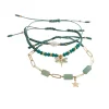 Pulseras doradas en baño de oro 24k y dije. Marca Brazz by Roel, con Roel Joyas puedes emprender e impulsar tu negocio, tenemos los mejores precios del mercado