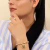 Pulseras doradas en baño de oro 24k y dije. Marca Brazz by Roel, con Roel Joyas puedes emprender e impulsar tu negocio, tenemos los mejores precios del mercado